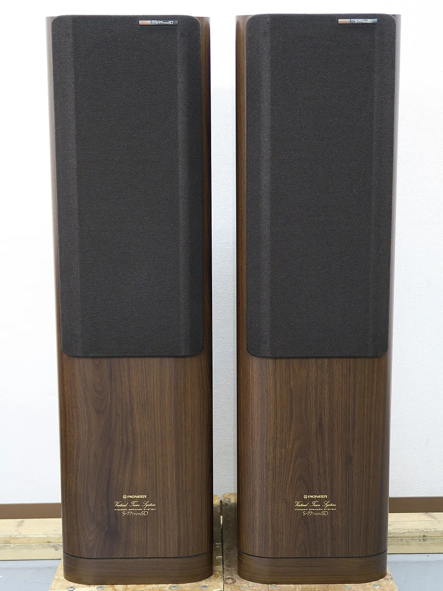 パイオニア Pioneer S-77 TWIN SD スピーカー ペア @39028｜中古