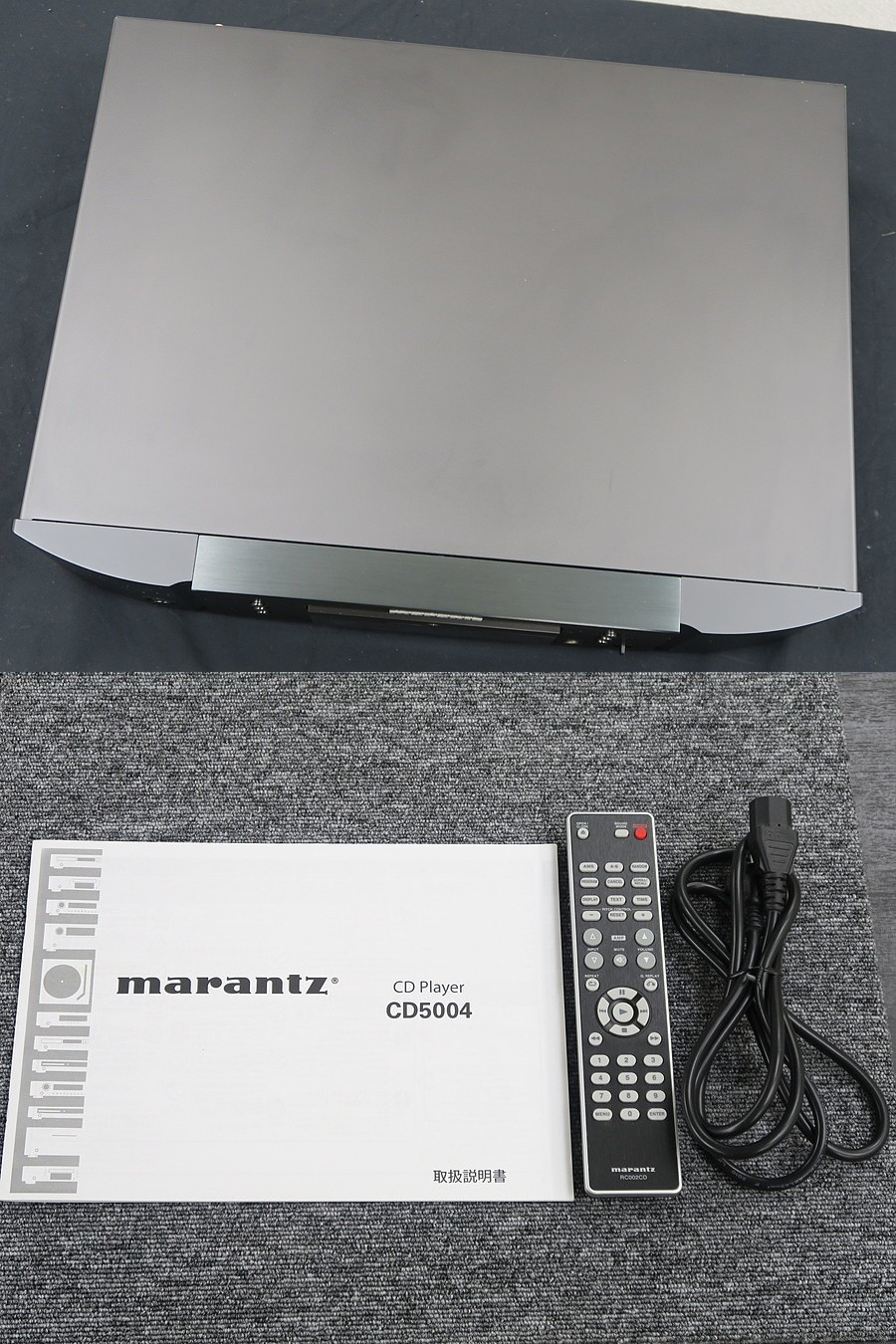 マランツ Marantz CD5004 CDプレーヤー BK @39604 / 中古オーディオ買取、販売、通販のショップアフロオーディオ横浜