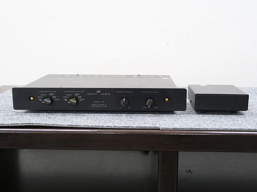 フォルテオーディオ FORTE AUDIO F40H プリアンプ