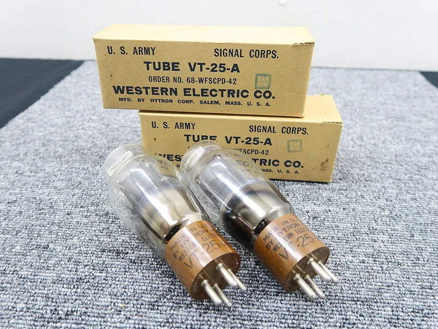 Western Electric VT-25A (2本) 真空管