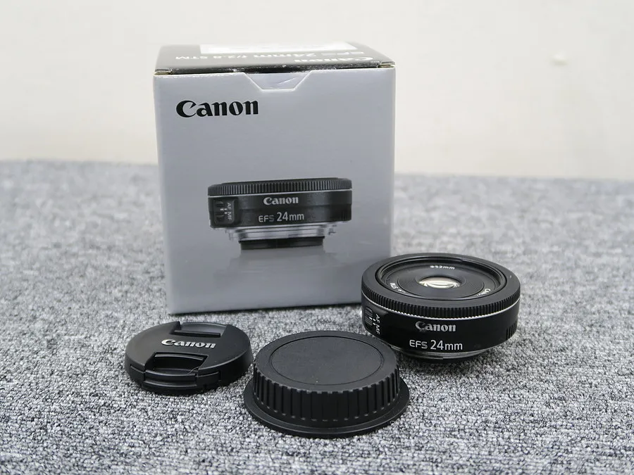 キヤノン Canon EF-S 24mm 1:2.8 STM カメラレンズ 元箱付