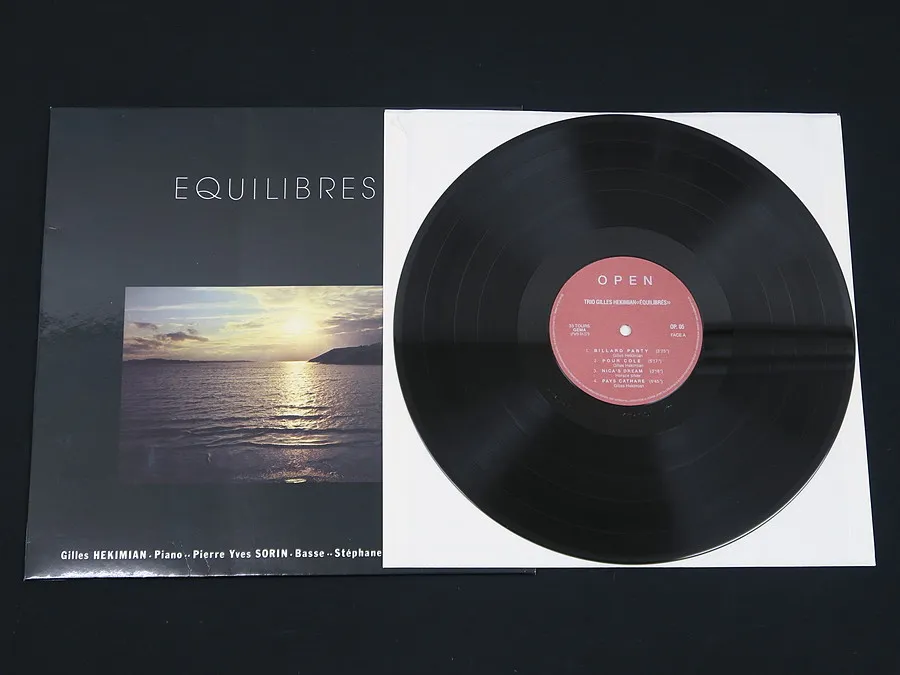 Gilles Hekimian ジル・キミアン トリオ Equilibres LP