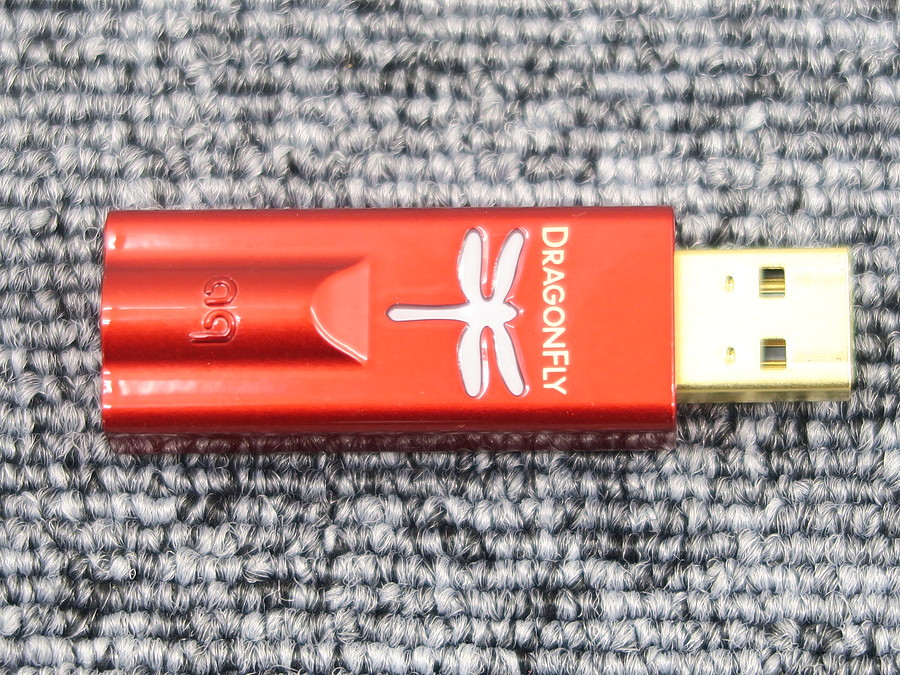 AudioQuest DRAGONFLY RED ヘッドフォンアンプ @40180 / 中古
