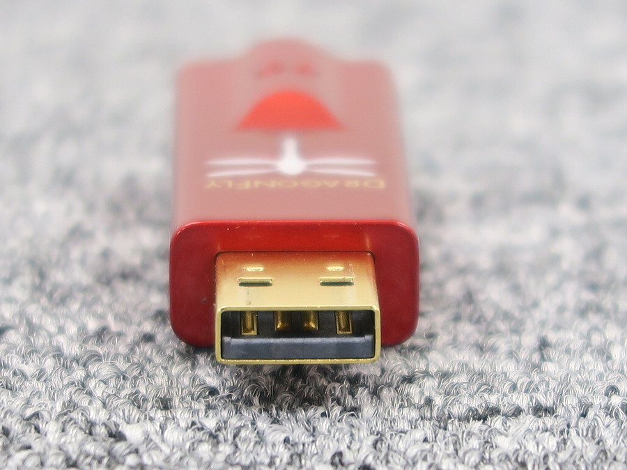 AudioQuest DRAGONFLY RED ヘッドフォンアンプ @40180 / 中古