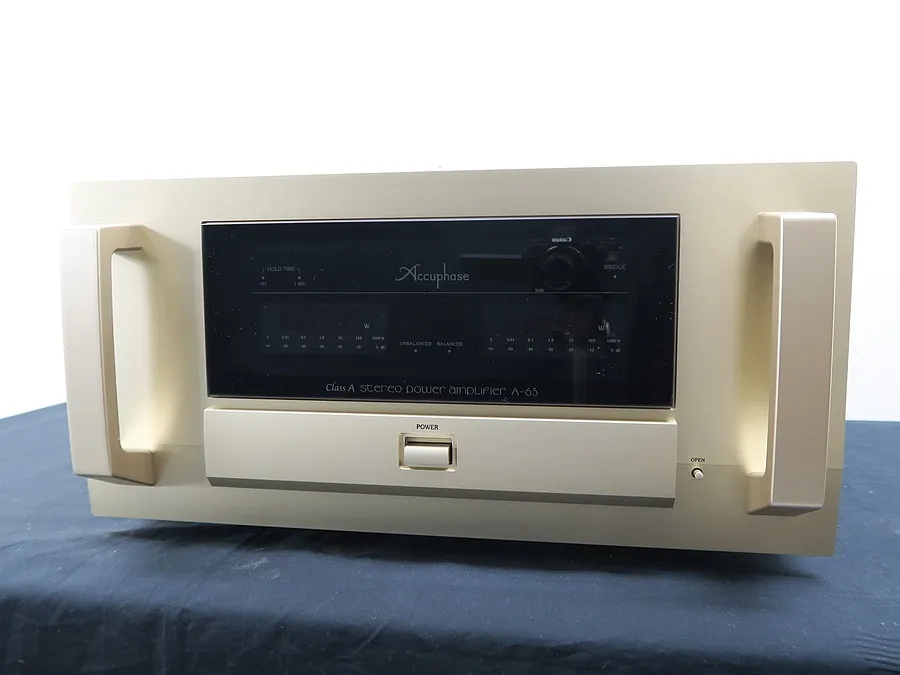 アキュフェーズ Accuphase A-65 パワーアンプ 元箱付き