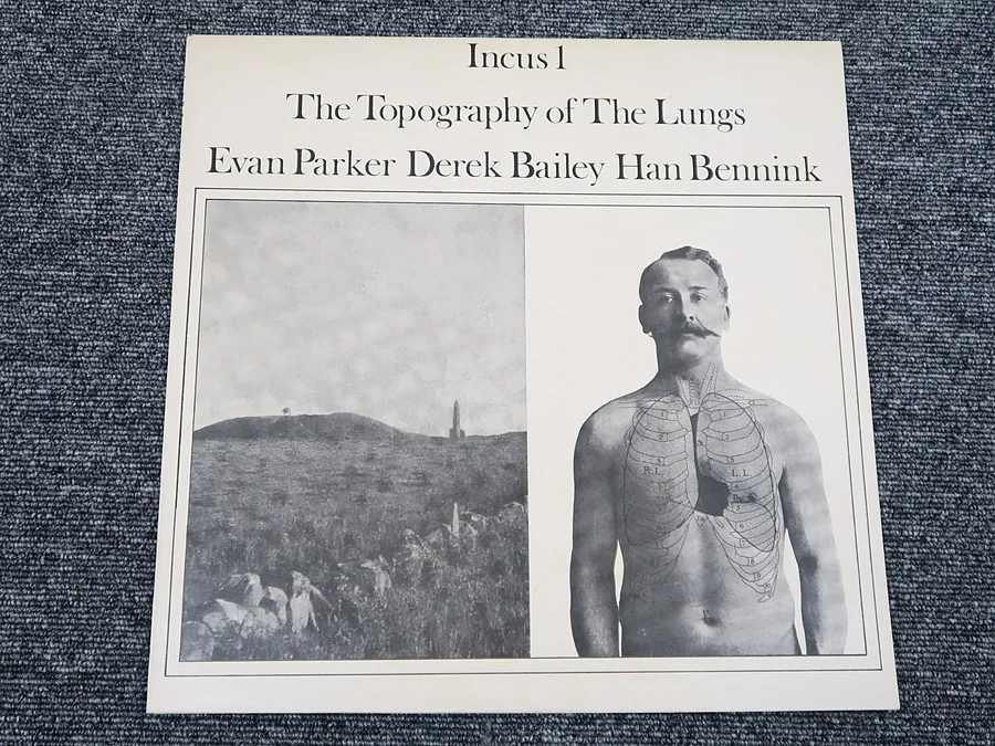 The Topography of the Lungs Evan Parker ジャズ LP