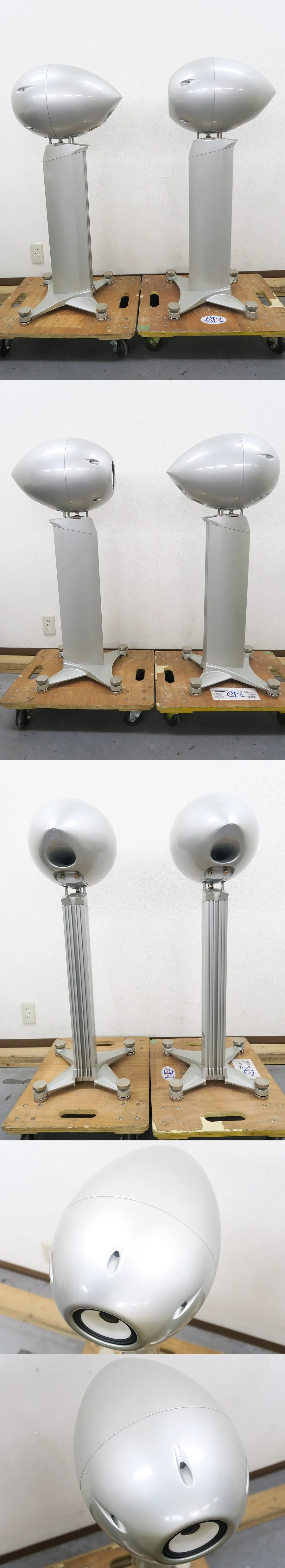 ECLIPSE TD712zmk2 (スタンド付) スピーカー ペア 元箱付 @40409｜中古