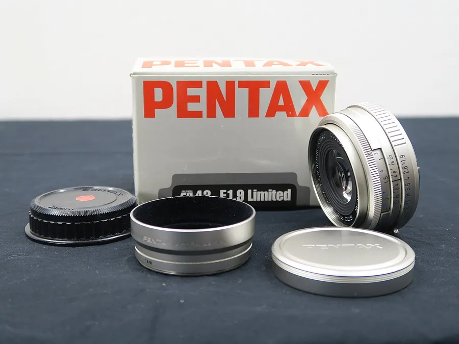 PENTAX SMC PENTAX-FA F1.9 43mm Limited カメラレンズ 元箱