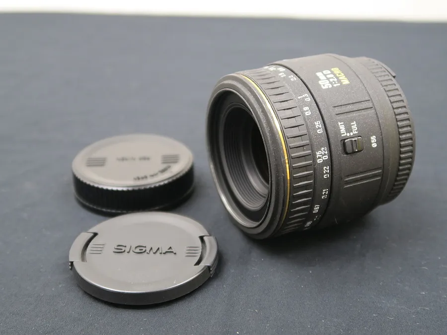 シグマ SIGMA MACRO 50mm F2.8 EX DG カメラレンズ