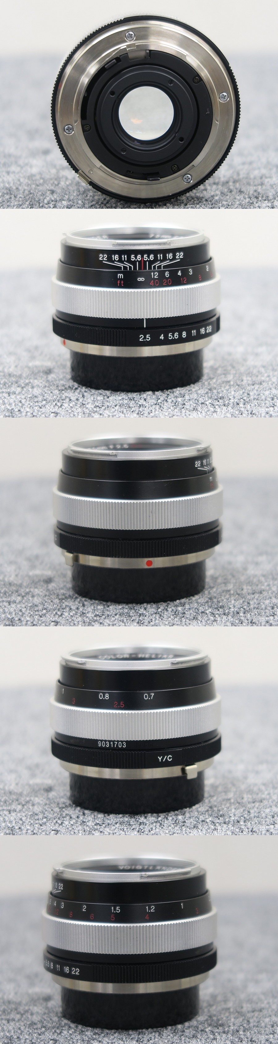 Voigtlander COLOR HELIAR 75mm F2.5 SL カメラレンズ @40728 Voigtlander COLOR HELIAR 75mm F2.5 SL カメラレンズ @40728