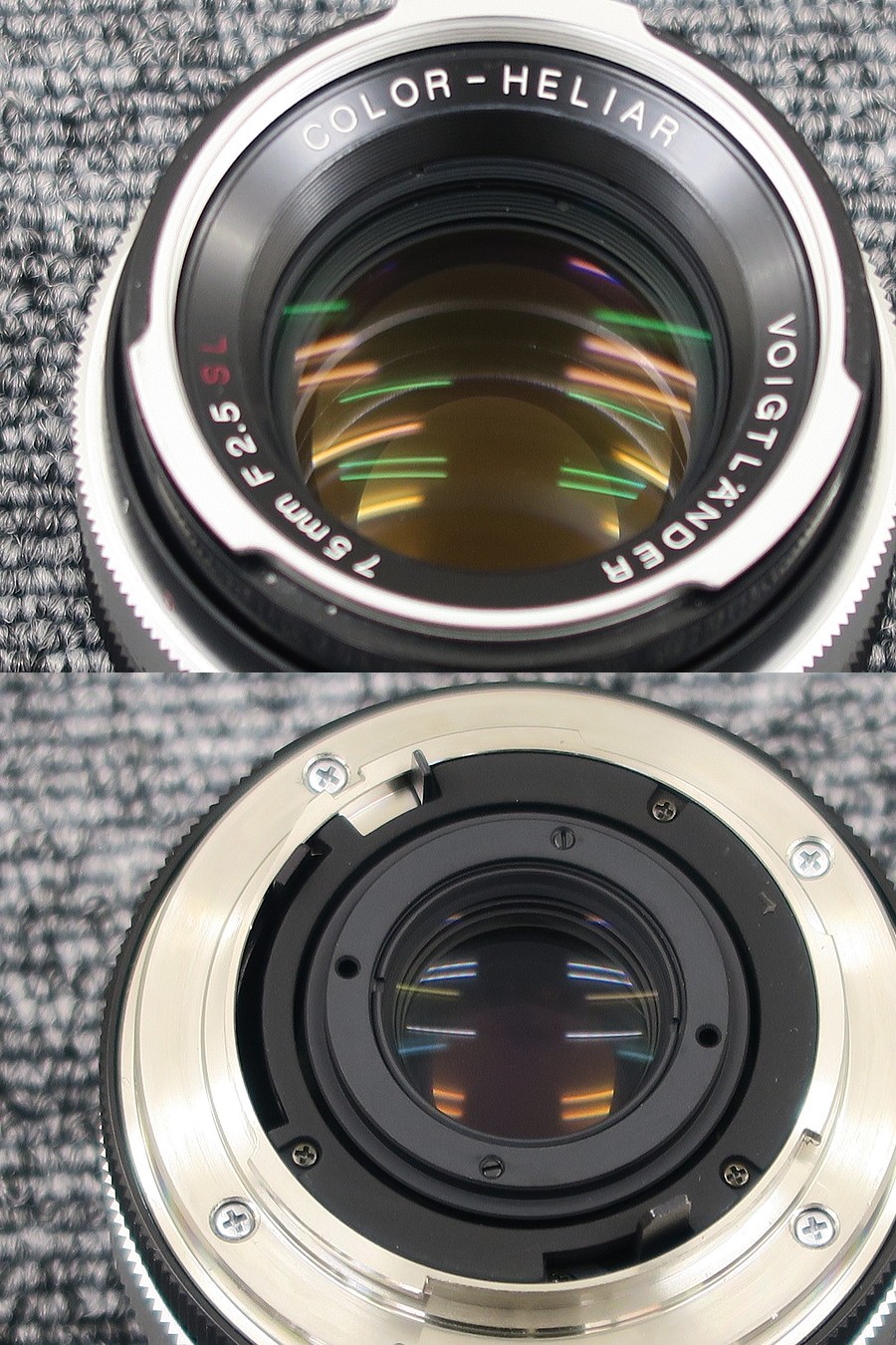 Voigtlander COLOR HELIAR 75mm F2.5 SL カメラレンズ @40728 / 中古 