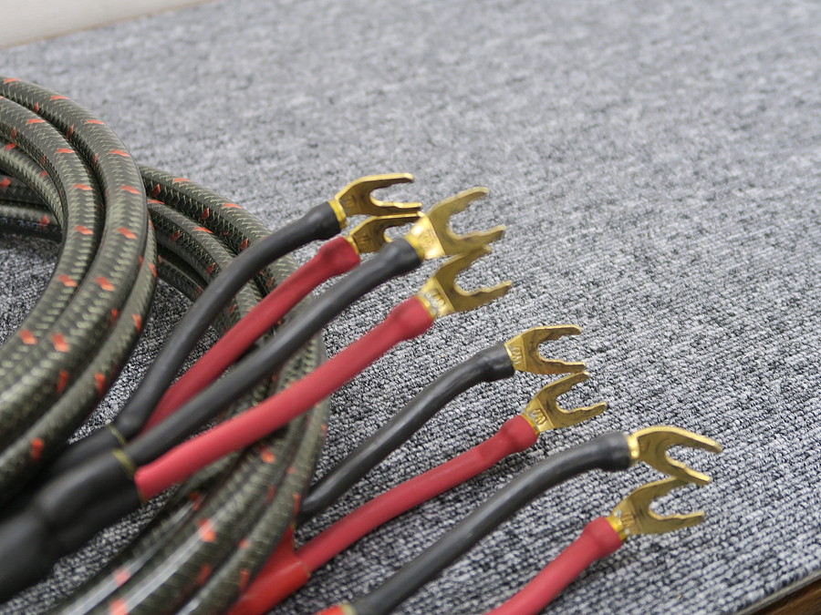 【新品】Accuphase アキュフェーズ｜純正ケーブル 1.0m WIRE WORLD EQUINOX 3 (3.0mペア) スピーカーケーブル @40932