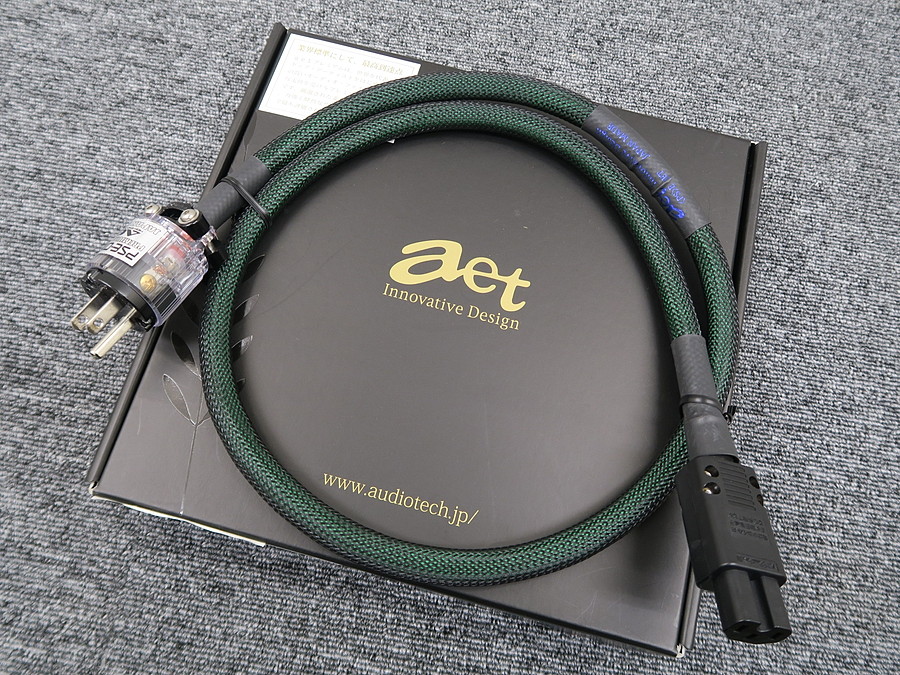 AET Evidence AC(1.2m) 電源ケーブル 元箱付 @41164 / 中古