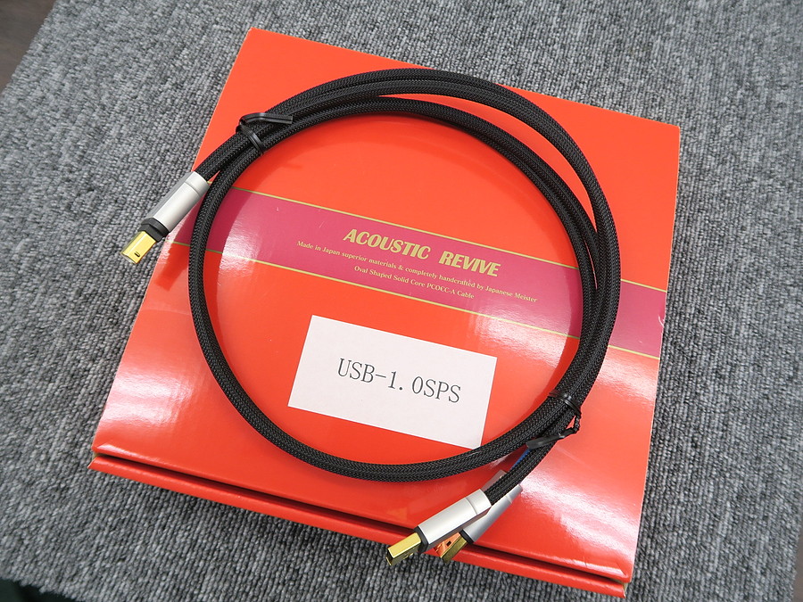 Acoustic Revive USB-1.0SPS USBケーブル 元箱付 @41213 / 中古