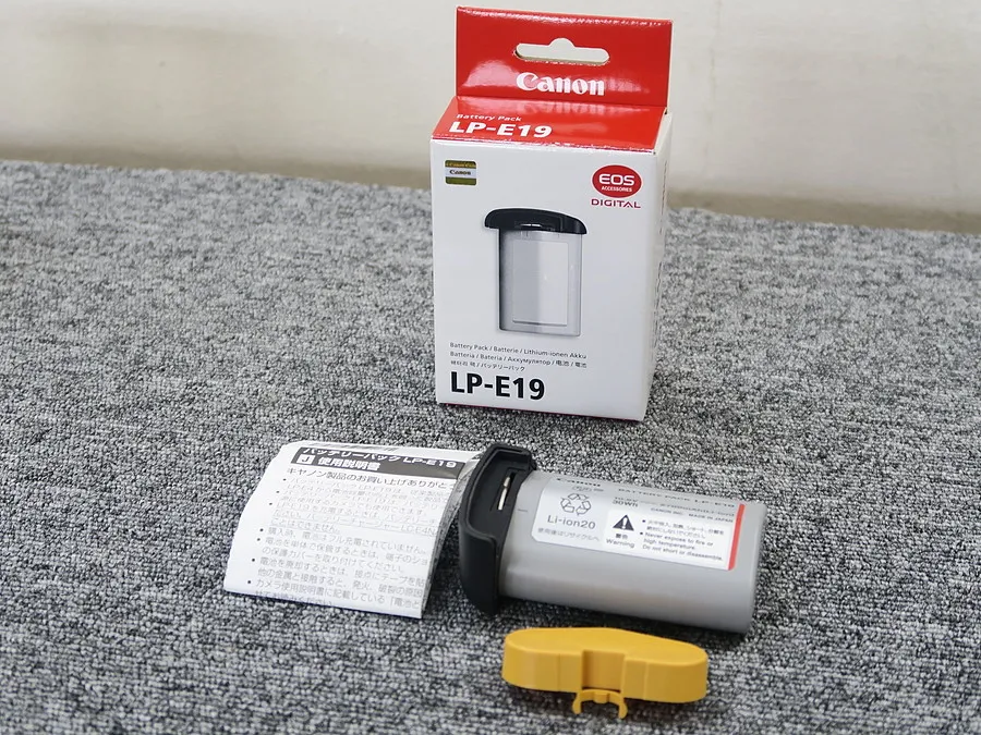 キヤノン Canon LP-E19 純正 バッテリーパック EOS