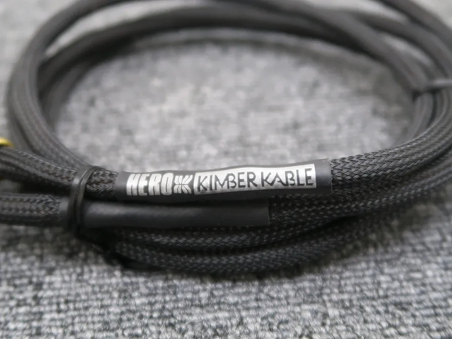 キンバーケーブル KIMBER KABLE HERO(1.0mペア) RCAケーブル @41362