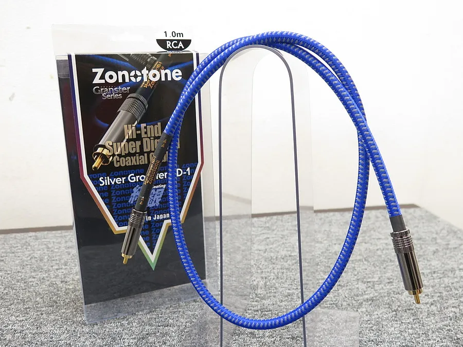 ゾノトーン Zonotone Silver Granster HD-1 RCAケーブル 元箱付