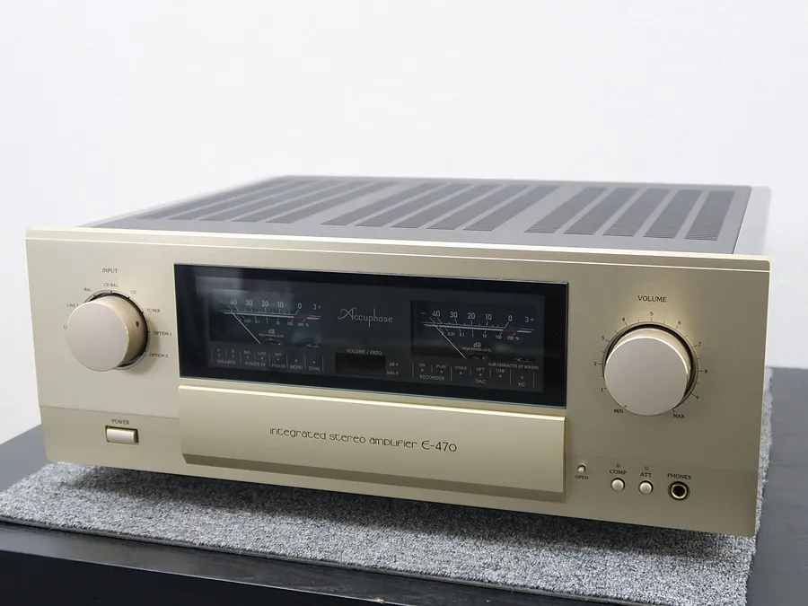 アキュフェーズ Accuphase E-470 プリメインアンプ