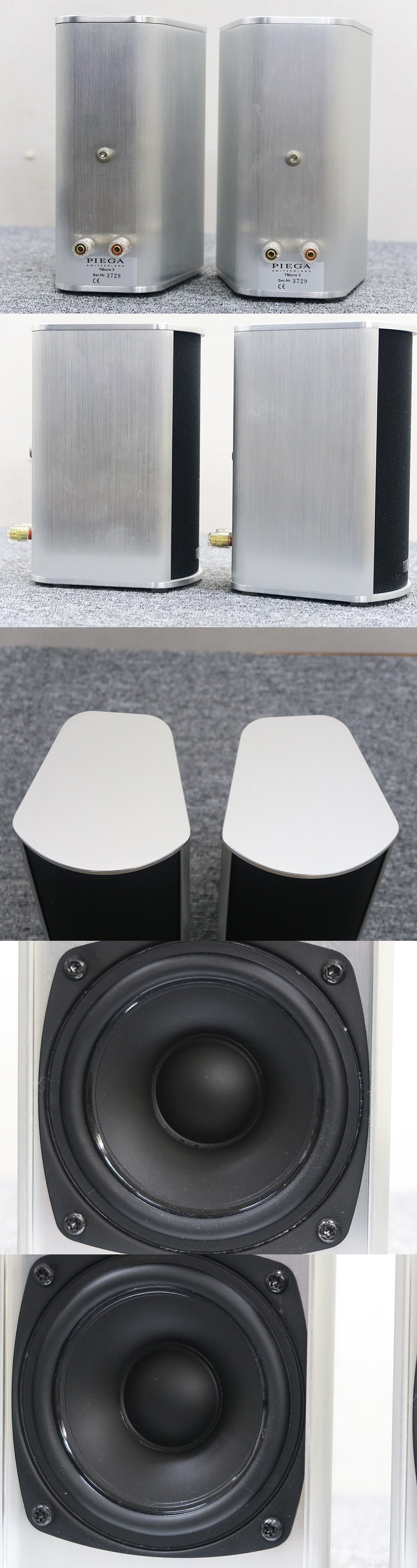 ピエガ PIEGA T Micro 3 スピーカー @41677 / 中古オーディオ買取