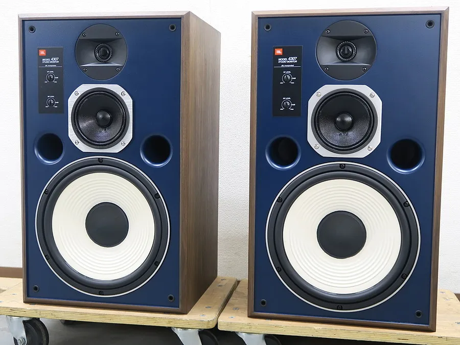 ジェイビーエル JBL 4307 スピーカー ペア 元箱付