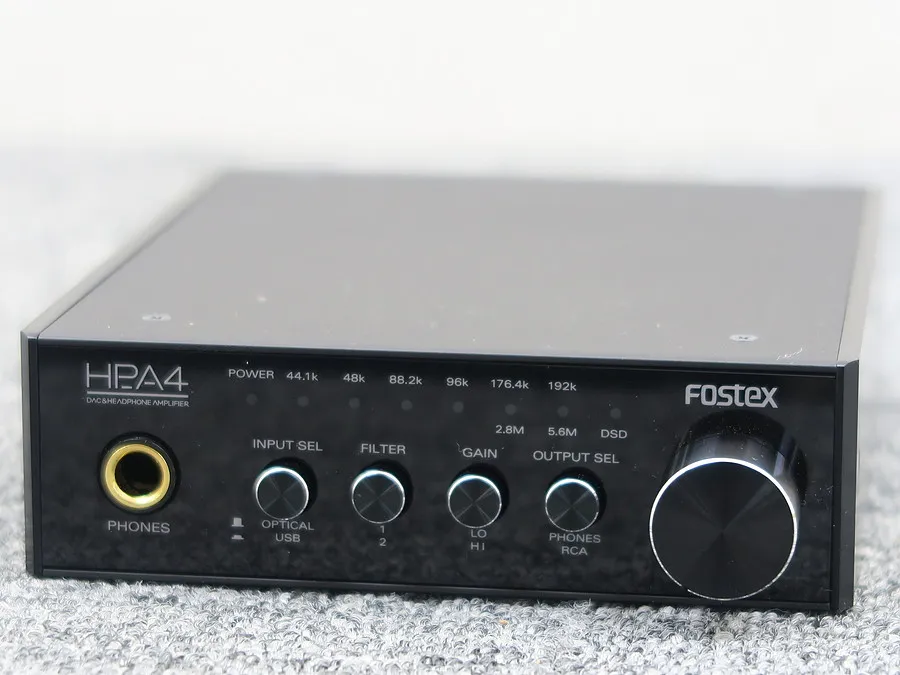 フォステクス FOSTEX HP-A4 ヘッドフォンアンプ 元箱付