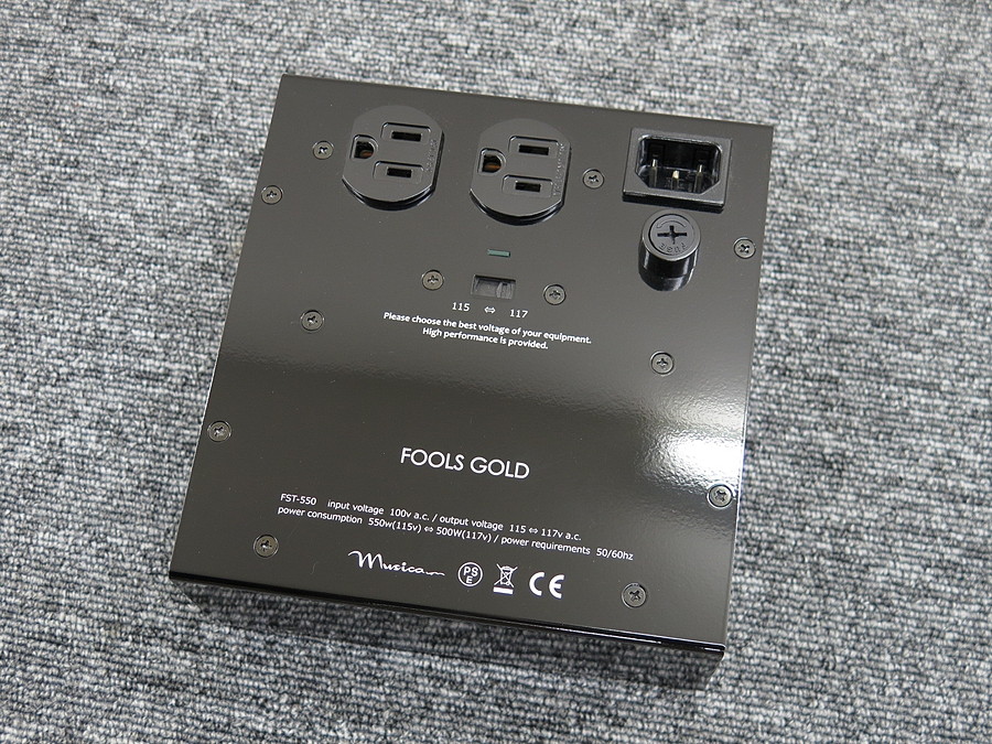 フールズゴールド FOOLS GOLD FST-550 ステップアップトランス @42085 /  中古オーディオ買取、販売、通販のショップアフロオーディオ横浜