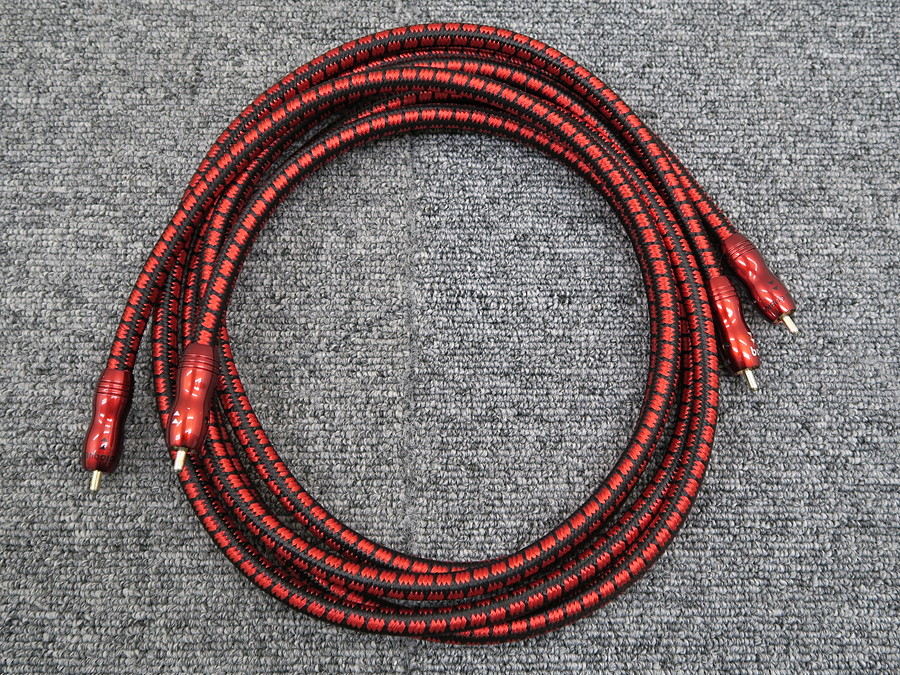 AudioQuest King Cobra RCAケーブル 1m AudioQuest King Cobra RCA Cables; 10.5m Pair Interconnects