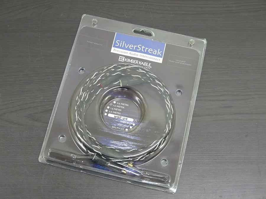 キンバーケーブル KIMBER KABLE Silver Streak(1.0m) RCAケーブル