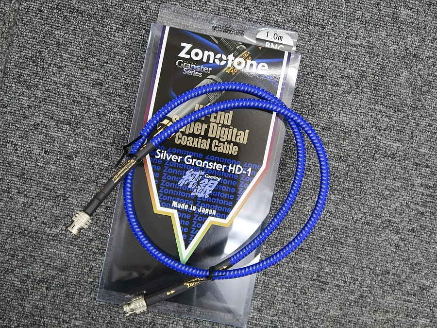 ゾノトーン Zonotone Silver Granster HD- 1 BNCケーブル 1.0m 元箱付