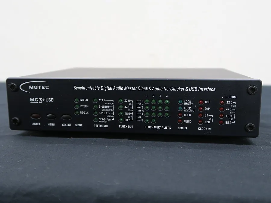 ミューテック MUTEC MC-3+USB クロックジェネレーター 元箱付