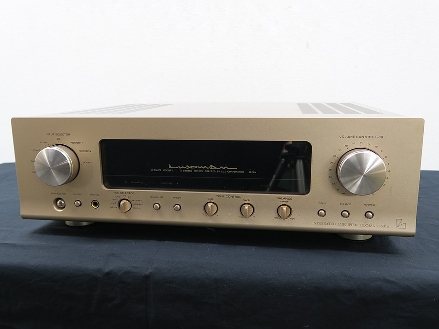 LUXMAN L-501S プリメインアンプ - オーディオ機器