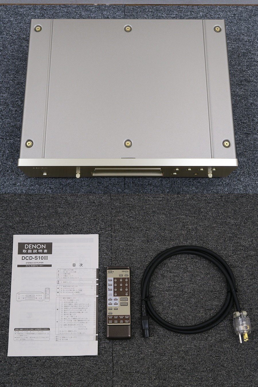 デノン DENON DCD-S10Ⅲ CDプレーヤー @42399 / 中古オーディオ デノン DENON DCD-S10Ⅲ CDプレーヤー @42399 / 中古オーディオ