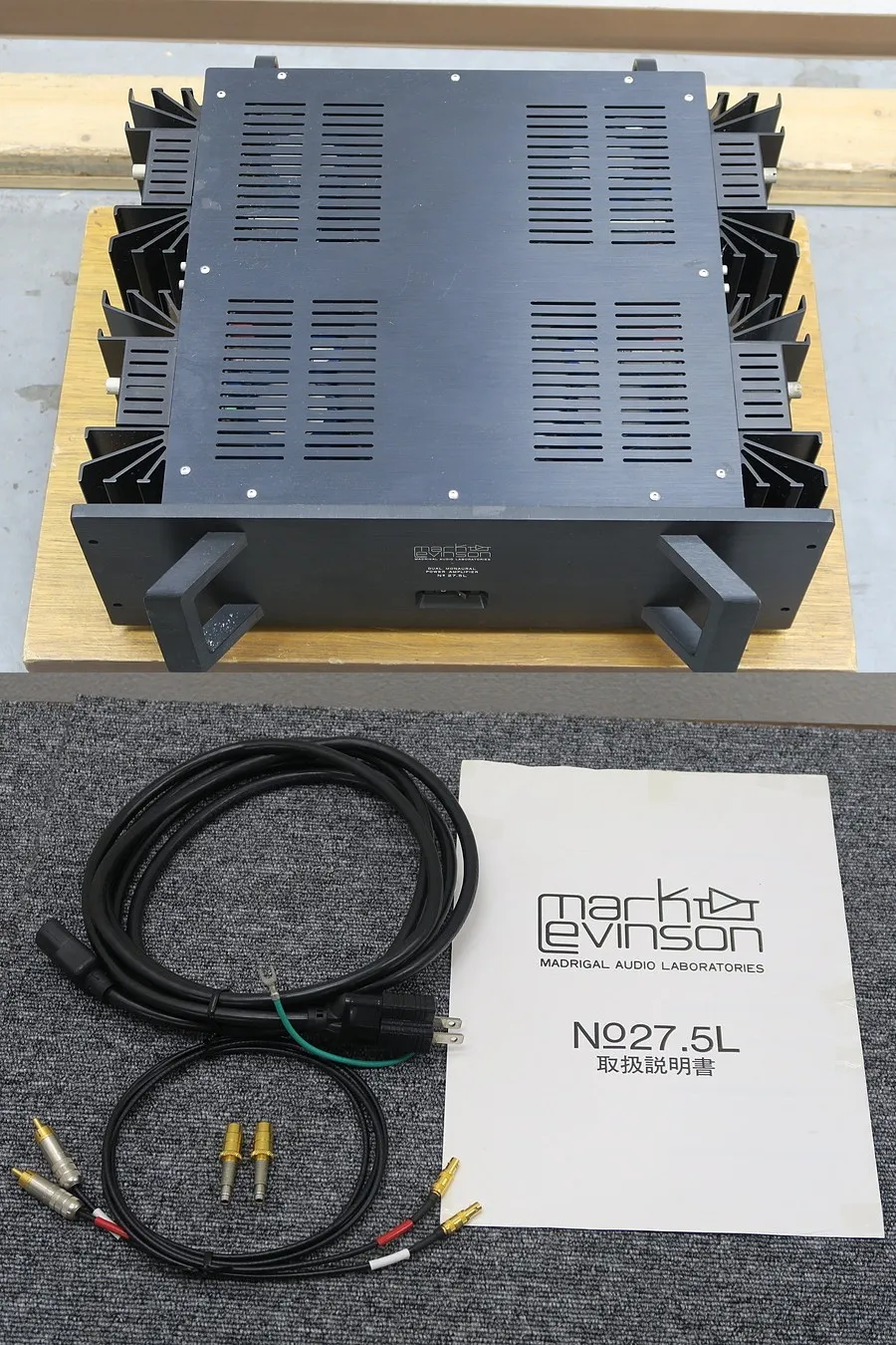 マークレビンソン Mark Levinson No.27.5L パワーアンプ @42593｜中古