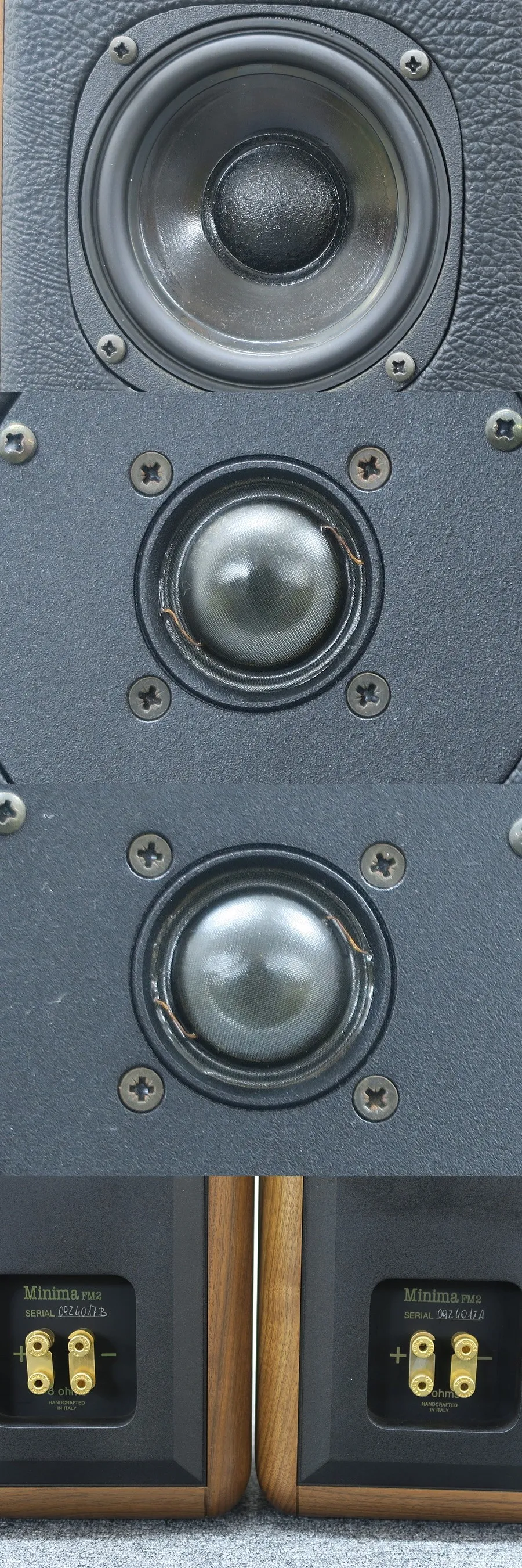 ソナス・ファベール Sonus faber Minima FM2 スピーカー ペア @42755