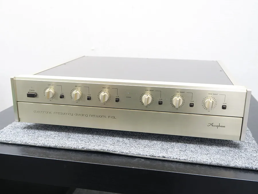 アキュフェーズ Accuphase F-15L チャンネルデバイダー 2Wayボード付き