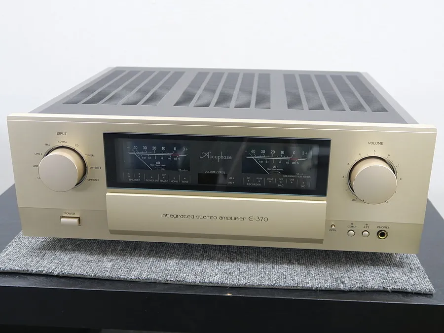 アキュフェーズ Accuphase E-370 プリメインアンプ 元箱付