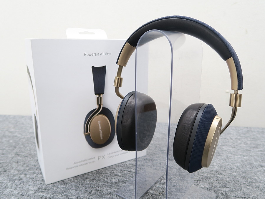 超美品】Bowers & Wilkins PX ヘッドホン ソフトゴールド-