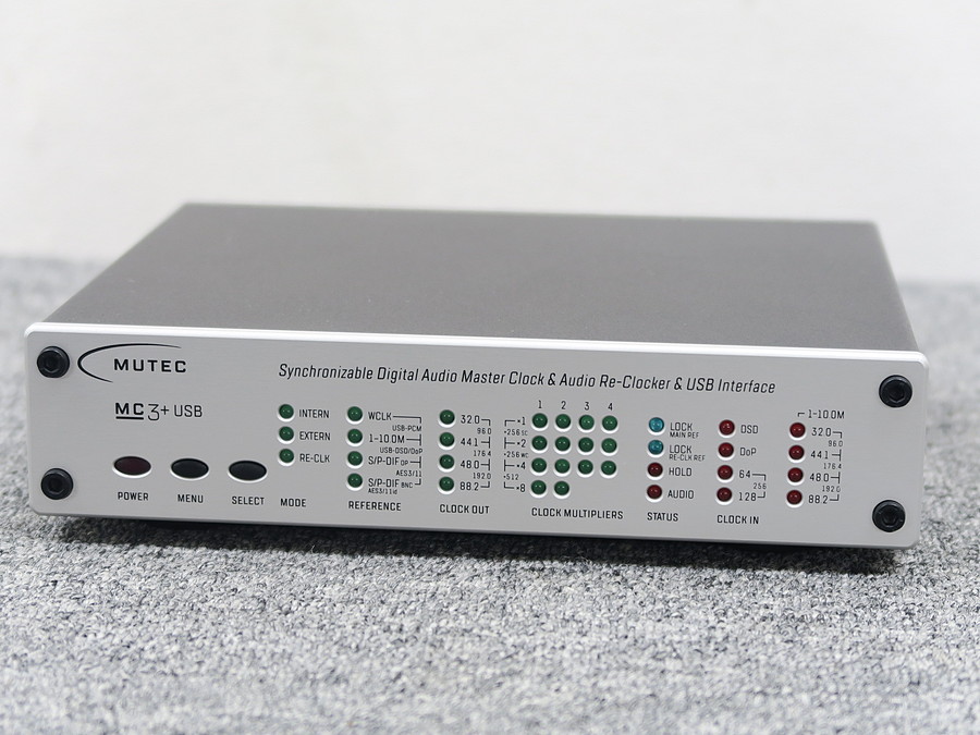 ミューテック MUTEC MC-3+USB クロックジェネレーター 元箱付 @43818