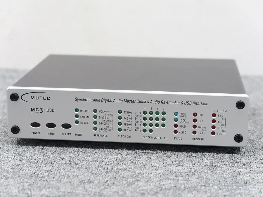 ミューテック MUTEC MC-3+USB クロックジェネレーター 元箱付