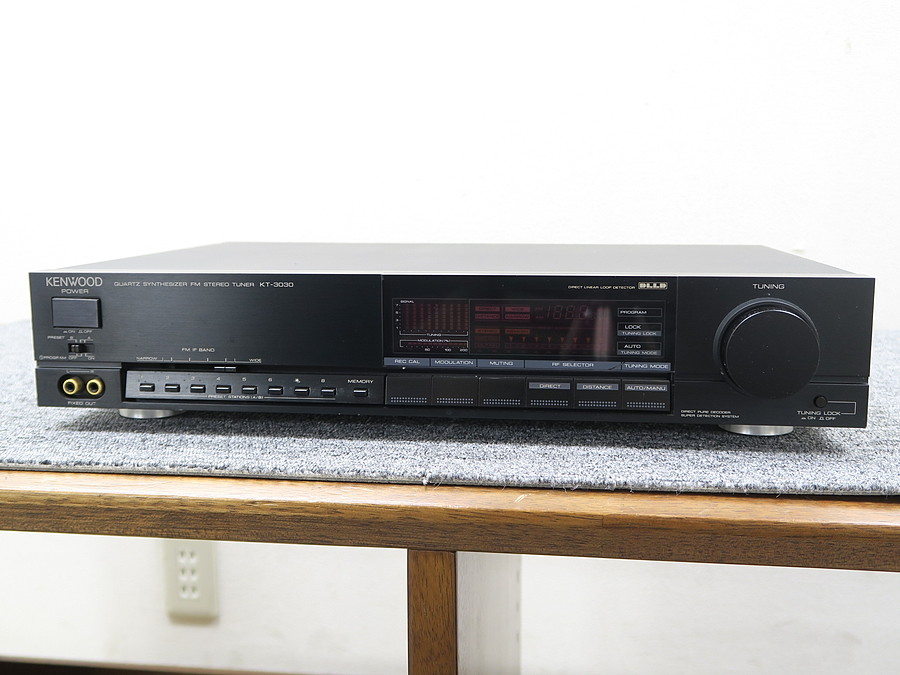 KENWOOD　ケンウッド　高級FM専用チューナー KT-3030