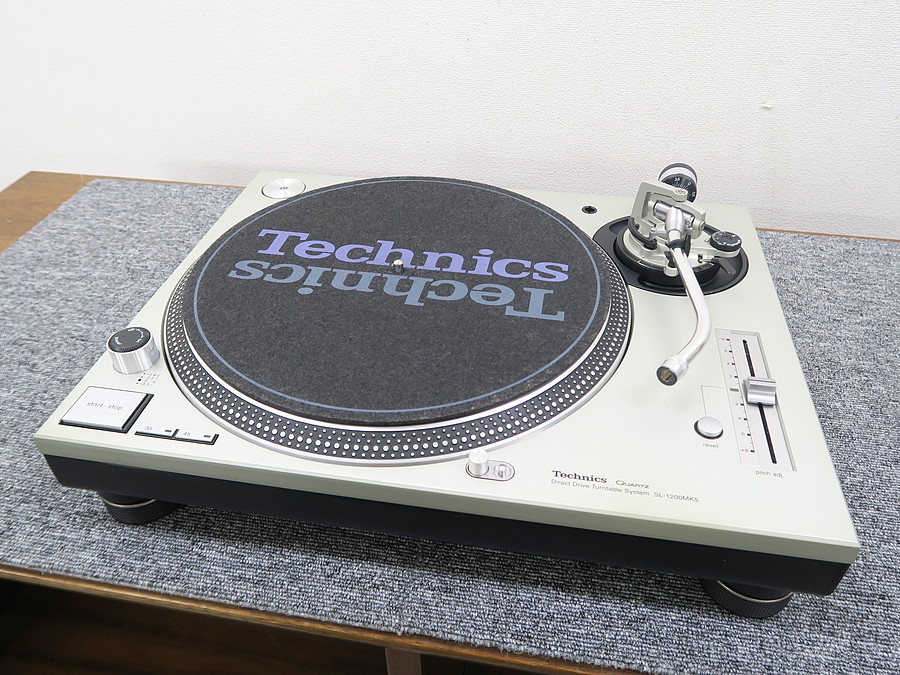 Technics SL1200 MK5 針付きDJ機材