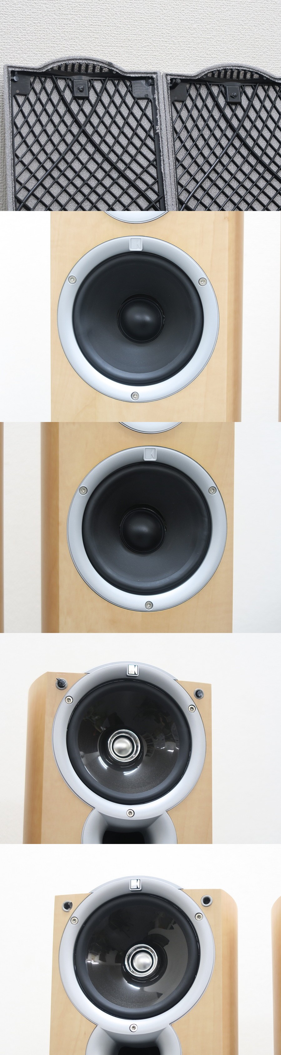 やさしい水さん専用　KEF IQ9 ペア(直接引き取り希望) ケーイーエフ KEF Q4 スピーカー ペア 元箱付き @43897 / 中古