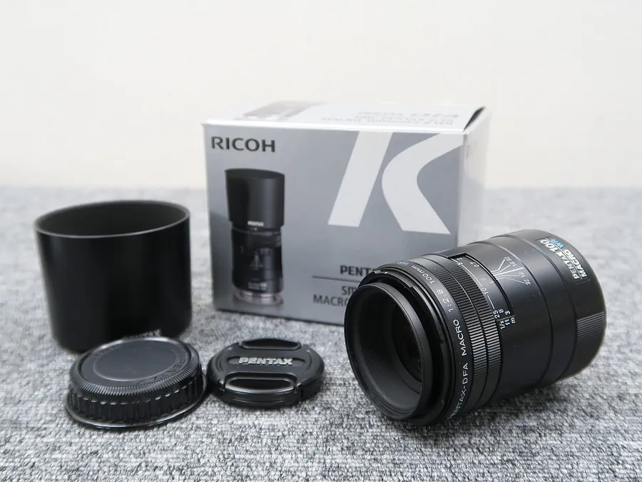 PENTAX SMC PENTAX-D FA MACRO 100mm F2.8 WR カメラレンズ 元箱付