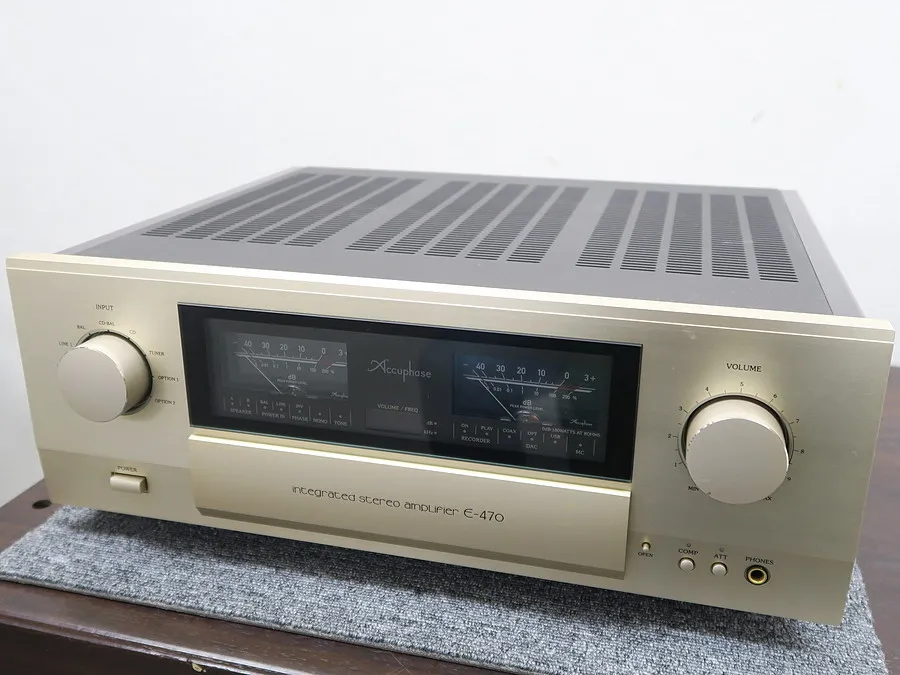 アキュフェーズ Accuphase E-470 プリメインアンプ 元箱付