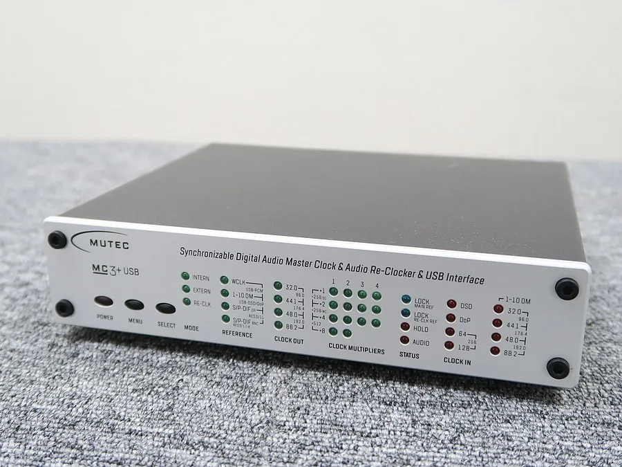 ミューテック MUTEC MC-3+USB クロックジェネレーター
