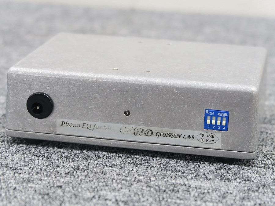 受取り連絡可能な方合研ラボ GK03D MCフォノイコライザー　ハイファイで繊細な音質！