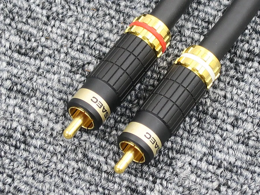サエク SAEC SL-1980 PC-Triple C RCAケーブル (約0.7m) ペア @44257