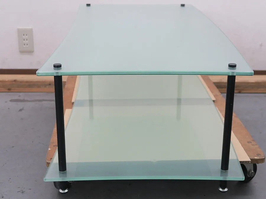 QUADRA SPIRE QAVM SAND BLAST GLASS 2段 ラック @44310｜中古