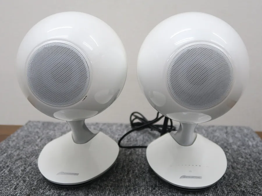 イクリプス ECLIPSE TD-M1 スピーカー ペア ホワイト @44354｜中古
