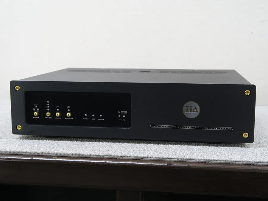 ジア ZIA FULCRUM D/Aコンバーター真空管DAC